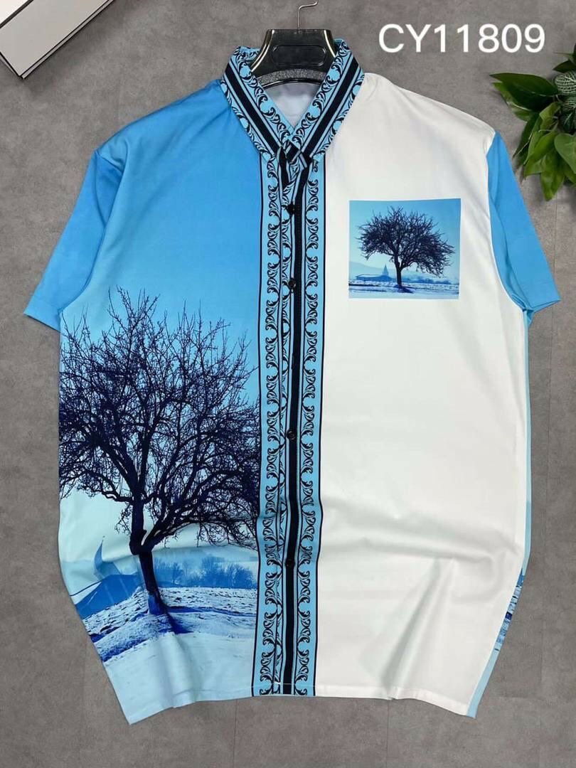 Chemises imprimées paysages