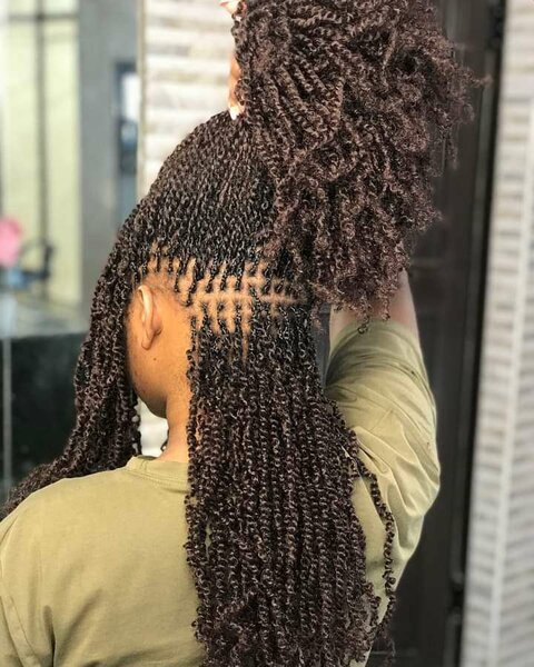 Micro Twists Hair