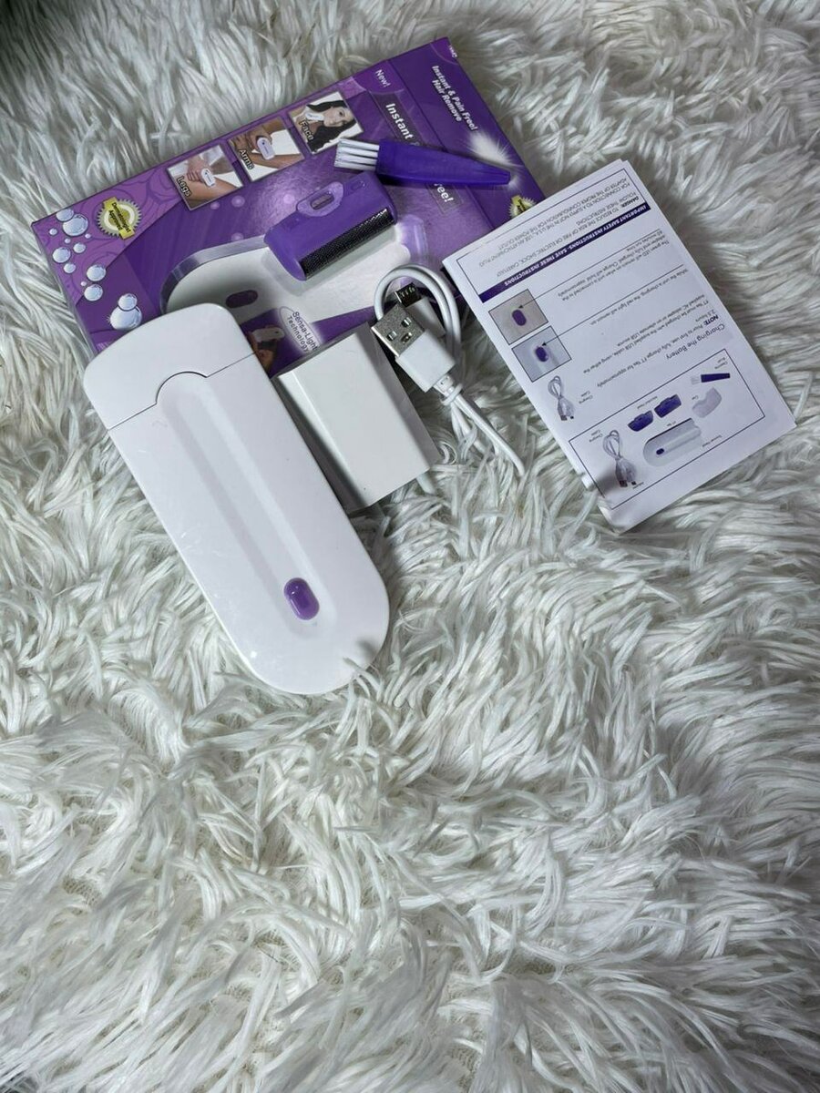 Épilateur Rechargeable Sans Douleur