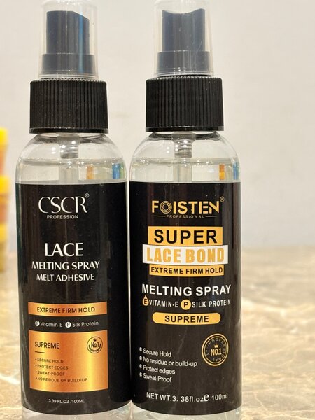 Spray adhésif pour dentelle