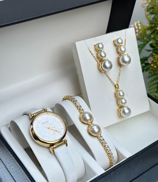 Gorgeous jewelry and watch set