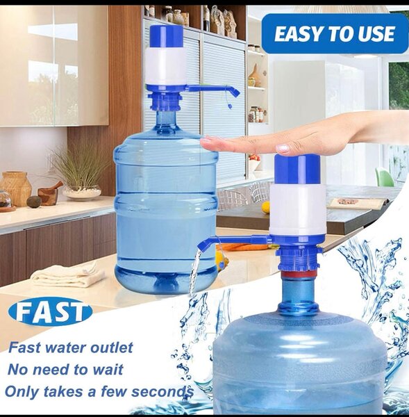 Distributeur D'eau Potable Manuel Pour Eau En Bouteille - Bl