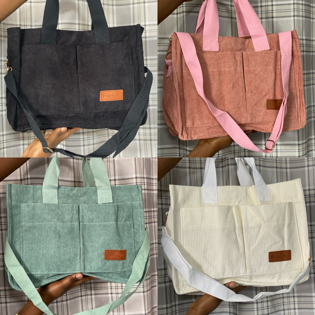 Sacs cabas en toile colorée