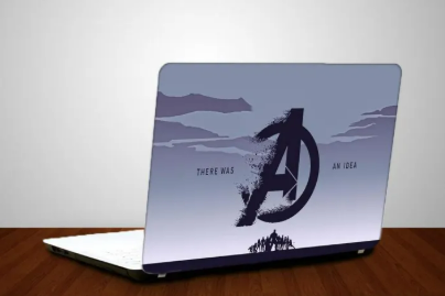 Avanger Logo Laptop Back Skin-Laptop Skin Vinyl Sticker Decal, 13 13.3 14.6 15 15.4 15.6 inch Laptop Skin Sticker Cover For All Laptops