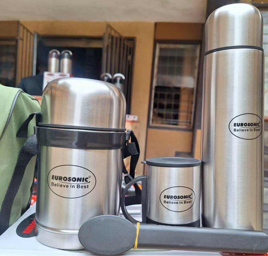 Eurosonic Travel Thermos Set