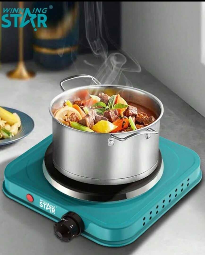 Plaque de cuisson électrique .