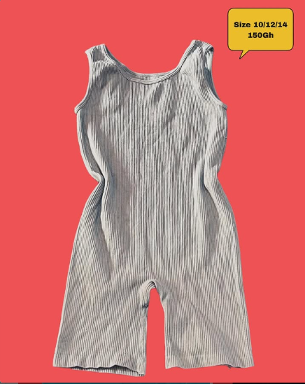 sporty grey overalls