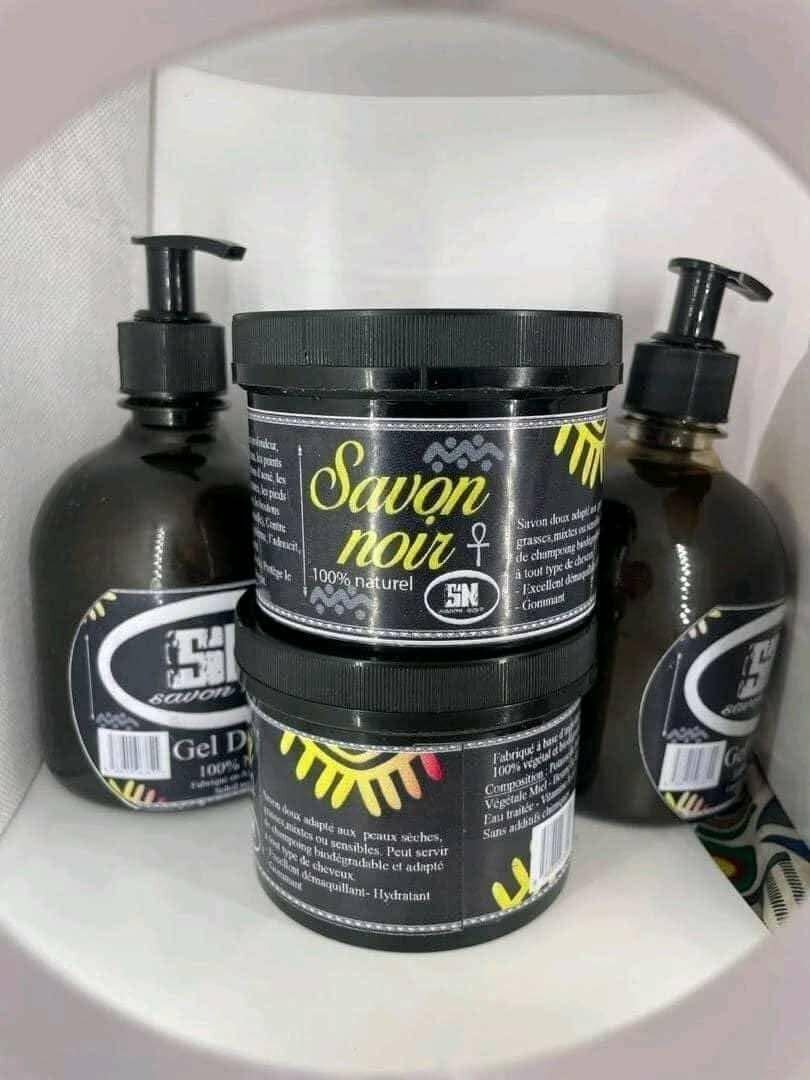 Savon Noir Naturel Peau