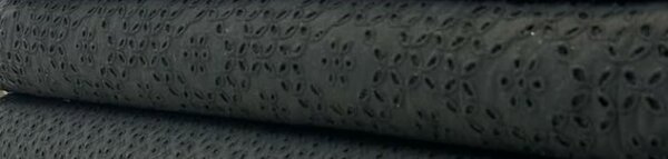 Натуральный 100% чёрный хлопок для шитья