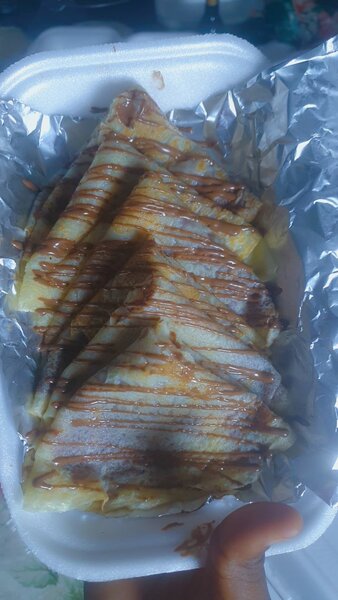 (5) Crêpes au nutella