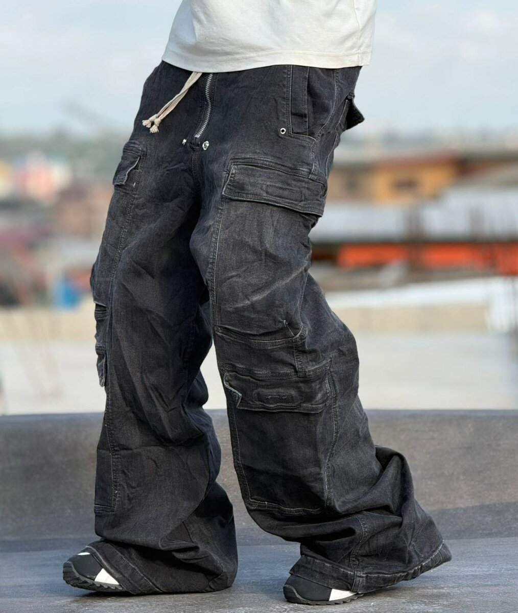 Pantalons Cargo Homme Large