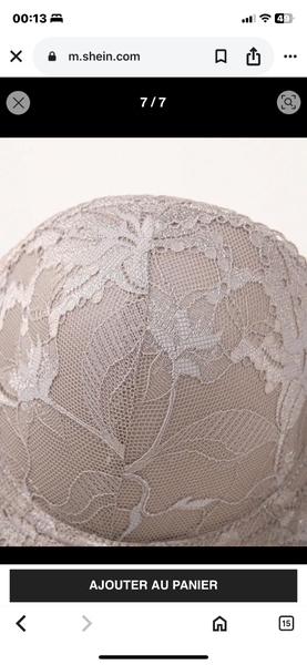 Soutien-gorge en dentelle élégante