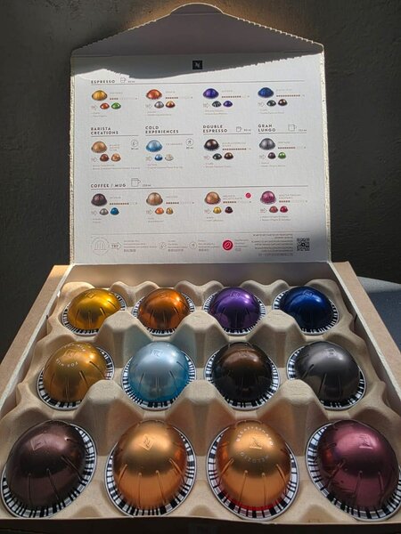 2 Coffrets de Capsules Vertuo