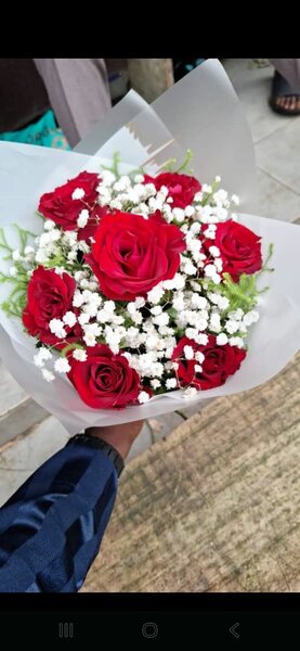 Bouquet de roses rouges