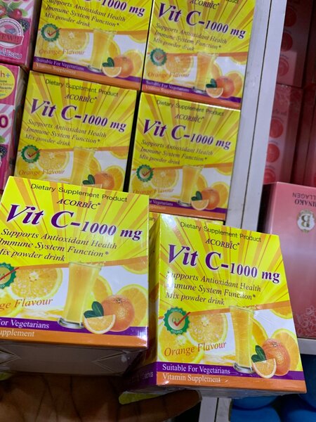 Vitamin C And Gluta Berry.