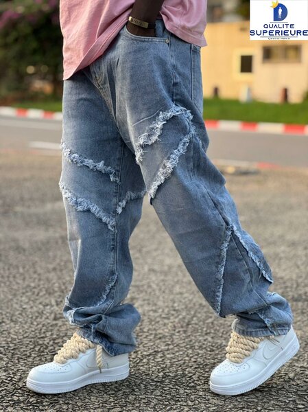 Jeans baggy style décontracté