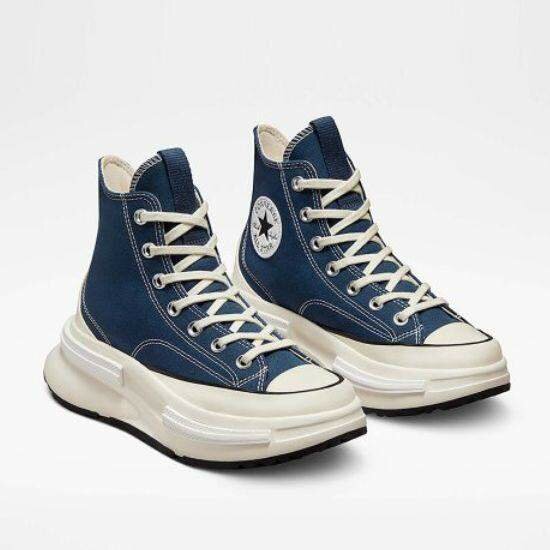 Sneakers montantes bleu tendance