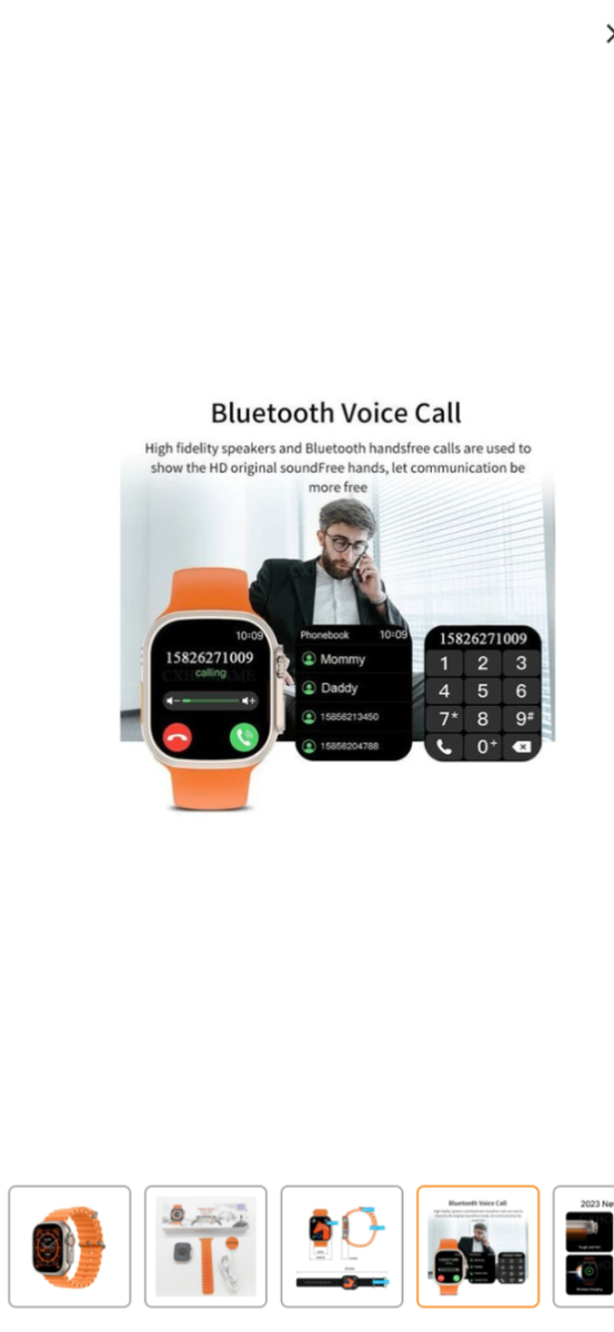 Montre T800 Ultra Bluetooth