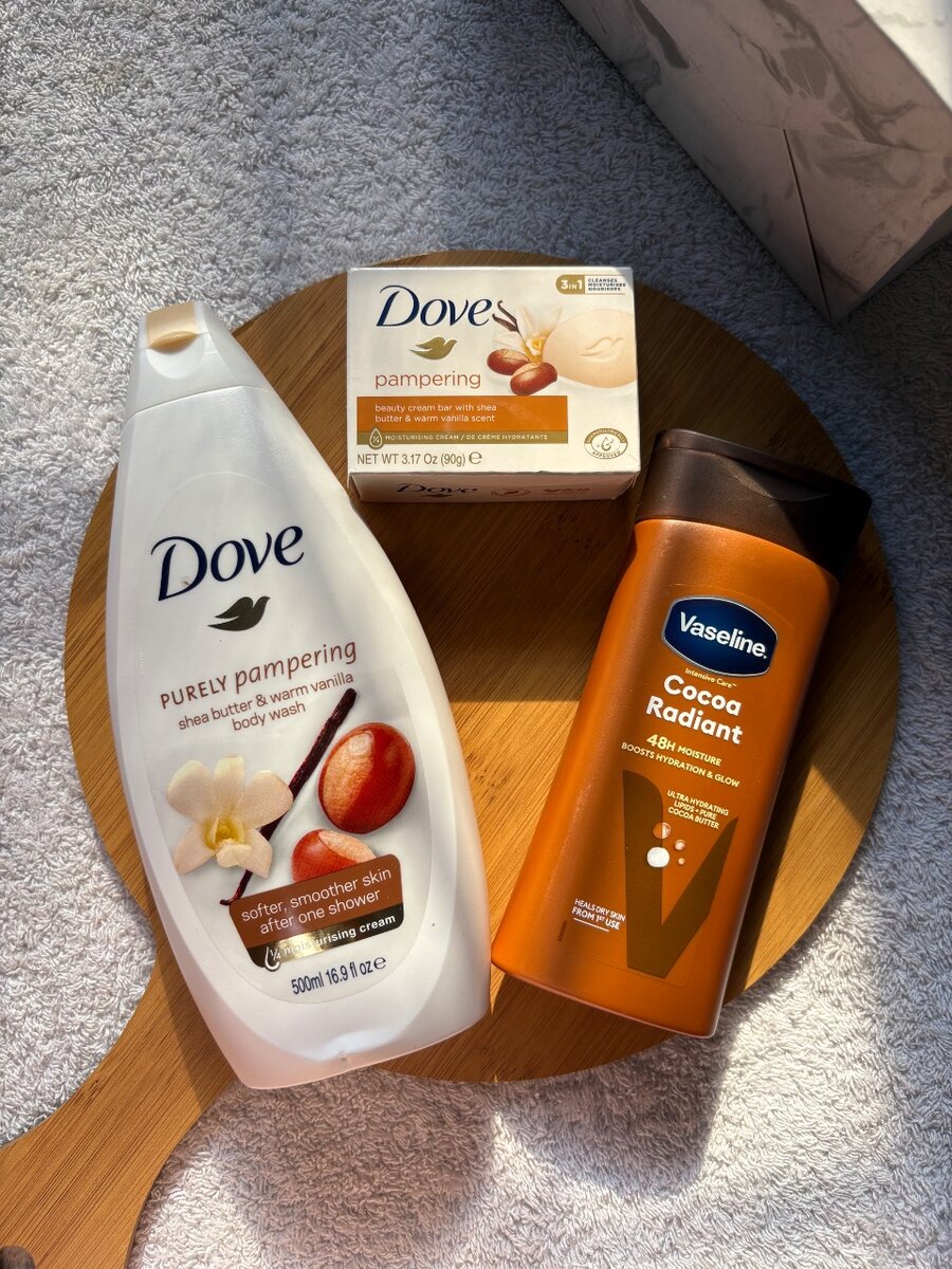 Pack hydratant Dove & Vaseline