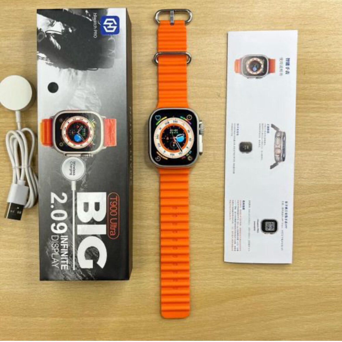 Montre connectée écran large