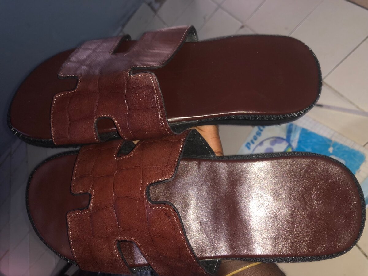 Sandales en cuir pour hommes