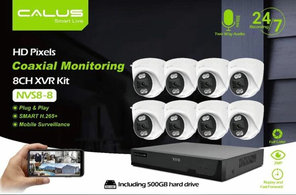 8 Caméras de surveillance