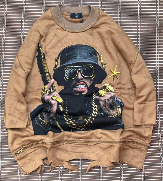 Sweatshirt imprimé urbain