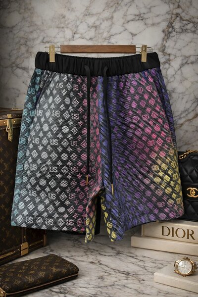 Shorts multicolores tendance