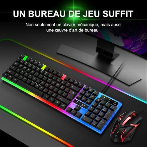 Clavier de Jeu Mécanique RGB