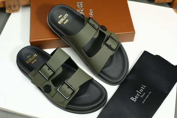 Sandales à boucles pour homme