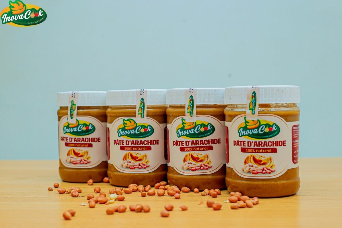 Pâte d'Arachide Naturelle InovaCook