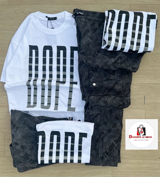 Ensemble T-shirt et Pantalon 'Dope'