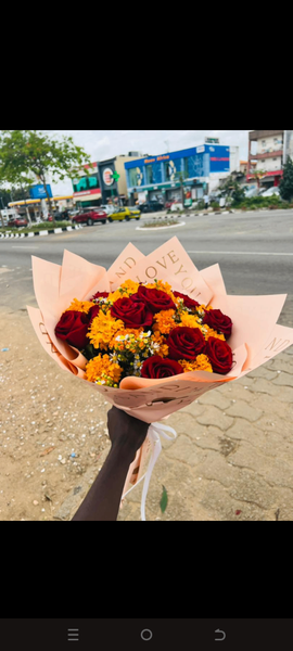 Bouquet élégant de roses