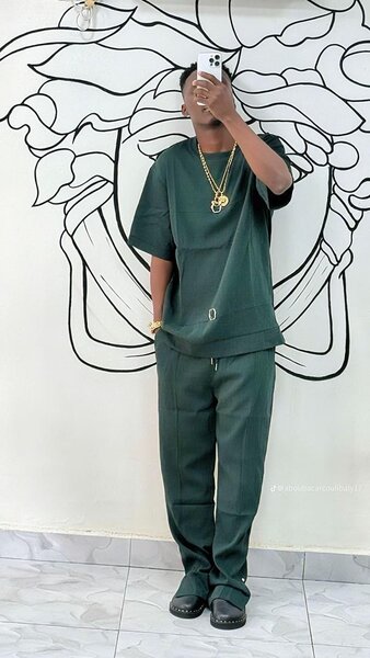 Ensemble décontracté vert