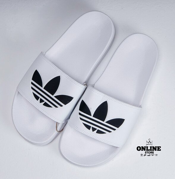 Adidas lite slide blanc
