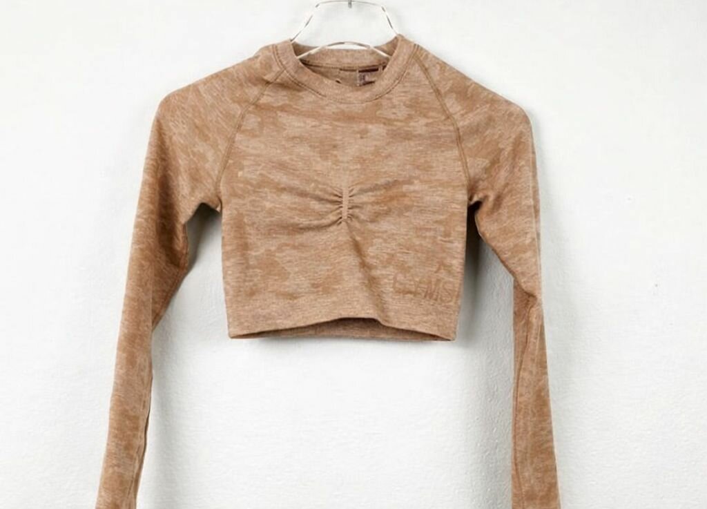 Seamless Long Sleeve Crop Top