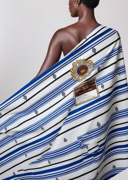 Pagne aditionnel Rayé Africain