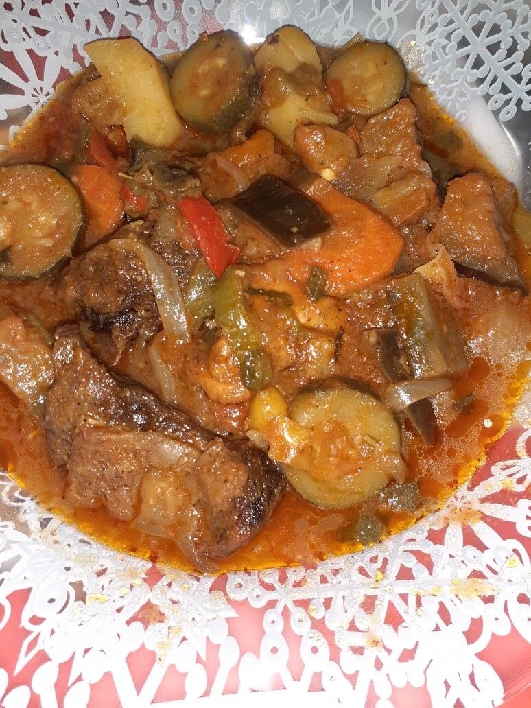 Délicieuse sauce Légume au riz