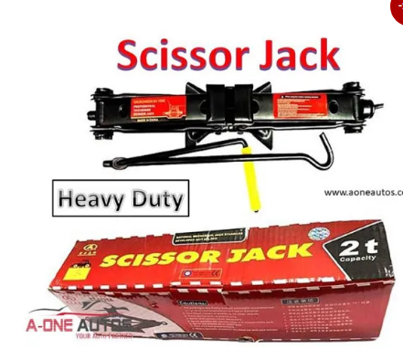 Car Scissor Jack Heavy Duty with 2 Ton Loading Capacity