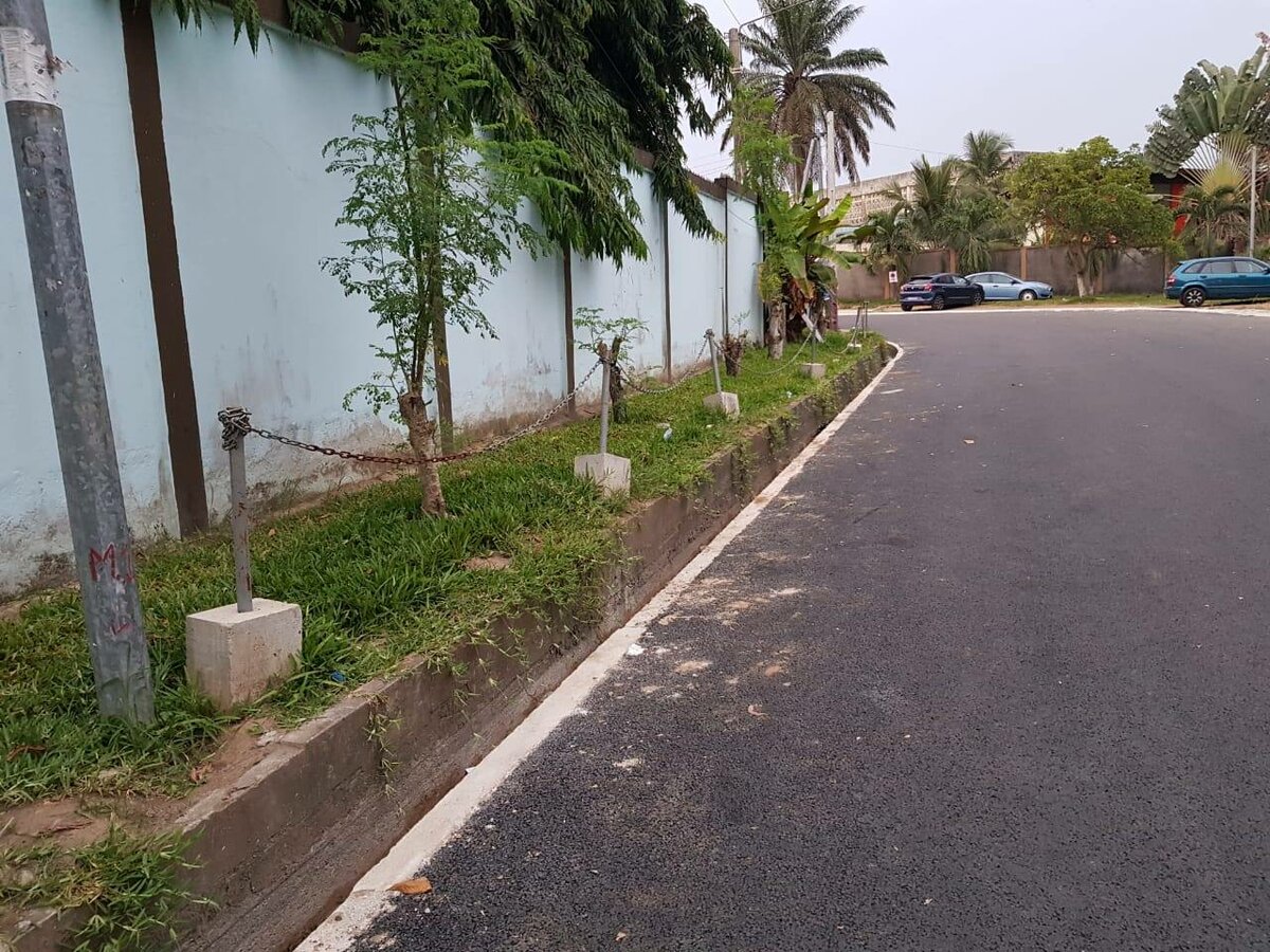 Chaine à maillon+les blocs à béton