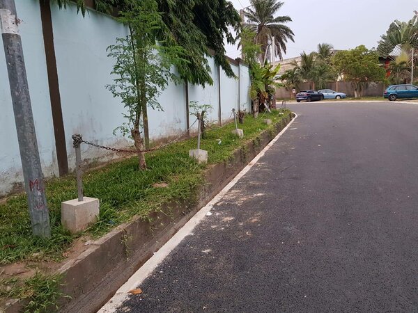 Chaine à maillon+les blocs à béton