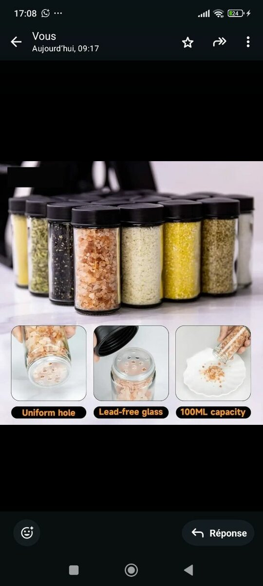 Support à épices rotatif 360°