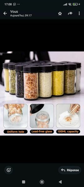 Support à épices rotatif 360°