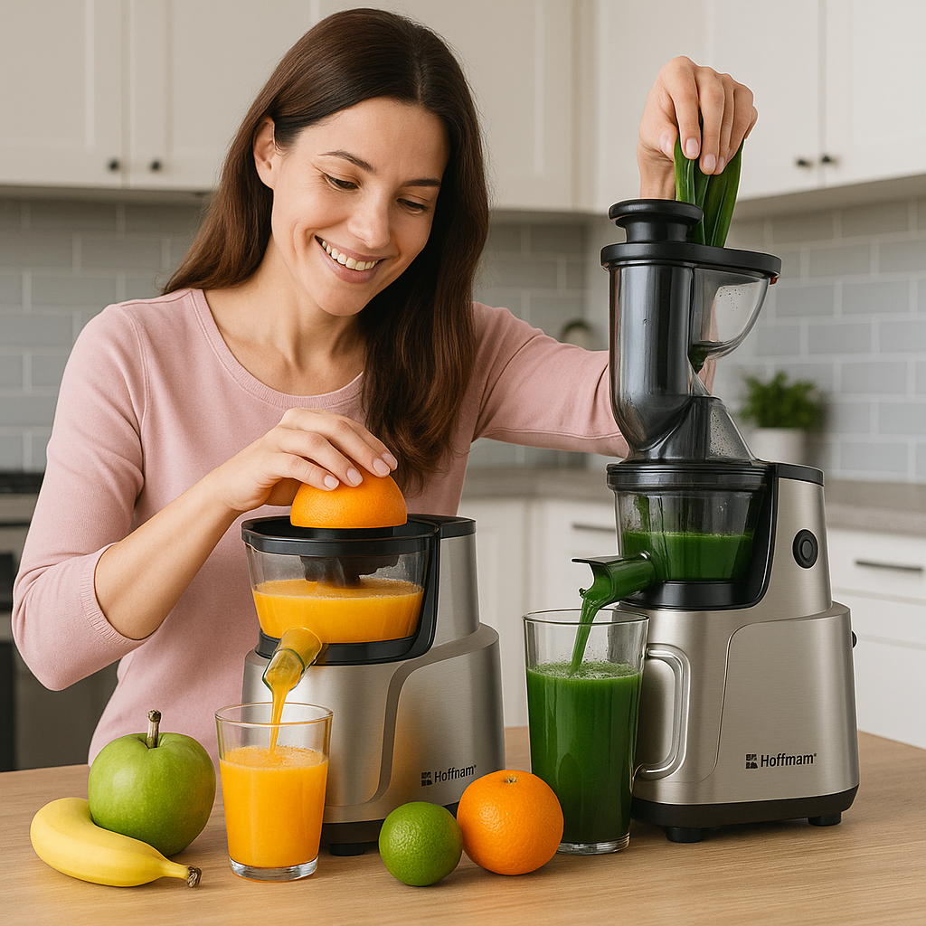 Extracteur de jus 2 en 1