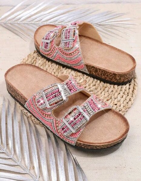 Sandales à Boucles Confort