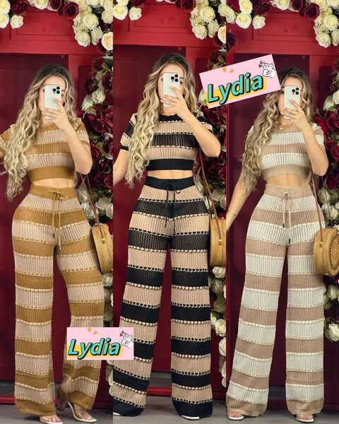 Tenue Tricot Deux Pièces Élégante