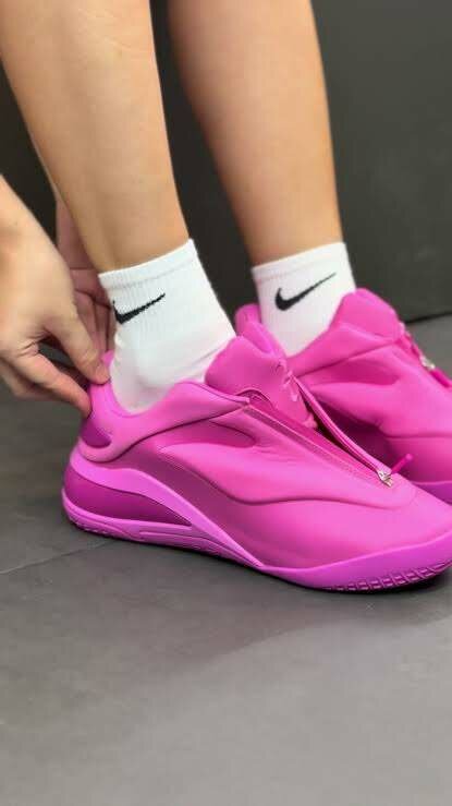 Sneakers roses tendance femme