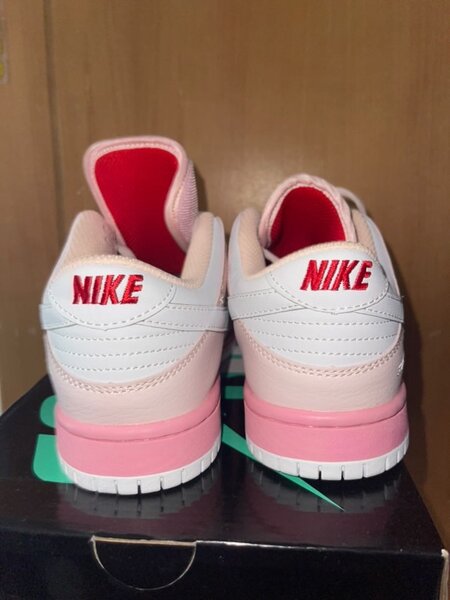 Nike pink dunks dove