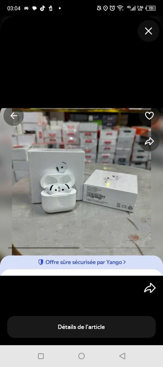 Airpod 4 e génération