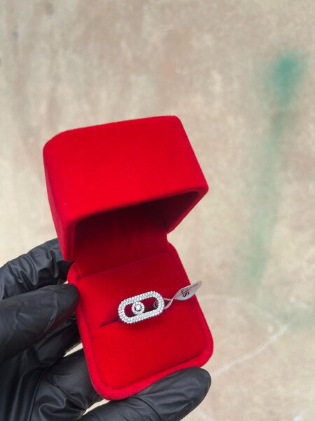 Bague en argent élégante